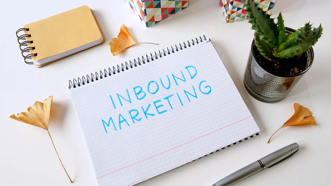 How do new businesses set up an inbound marketing plan?