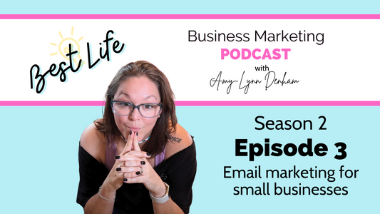 Season 2, Episode 3 - Email marketing tips for product based businesses and service based businesses