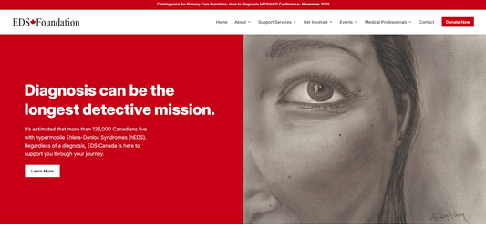 Artwork featured on EDS Canada Foundation Website