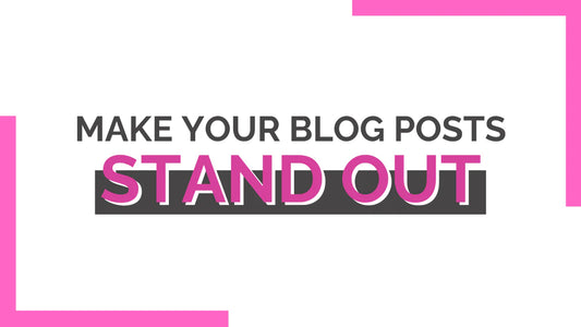 Make your blog post stand out in the noise with these 3 simple steps