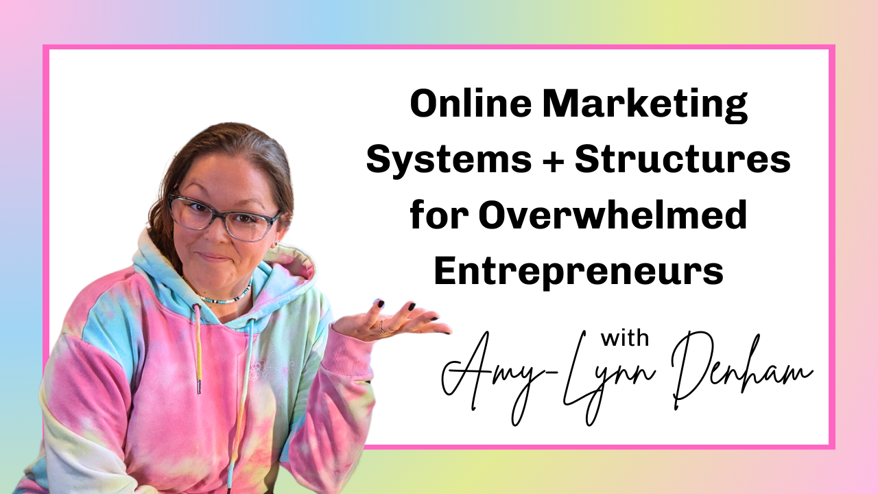Online Marketing Systems + Structures