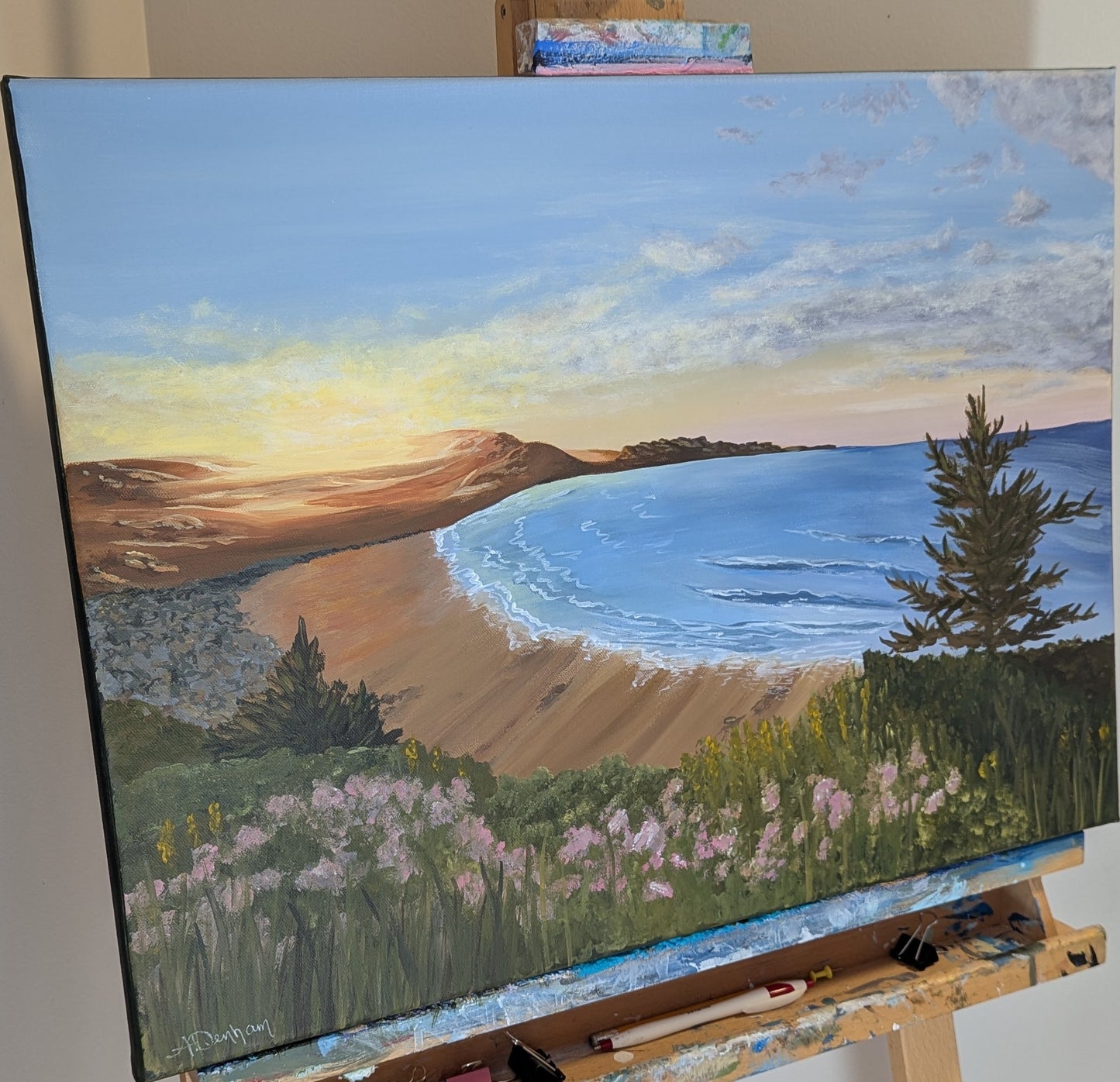Lawrencetown Beach Painting