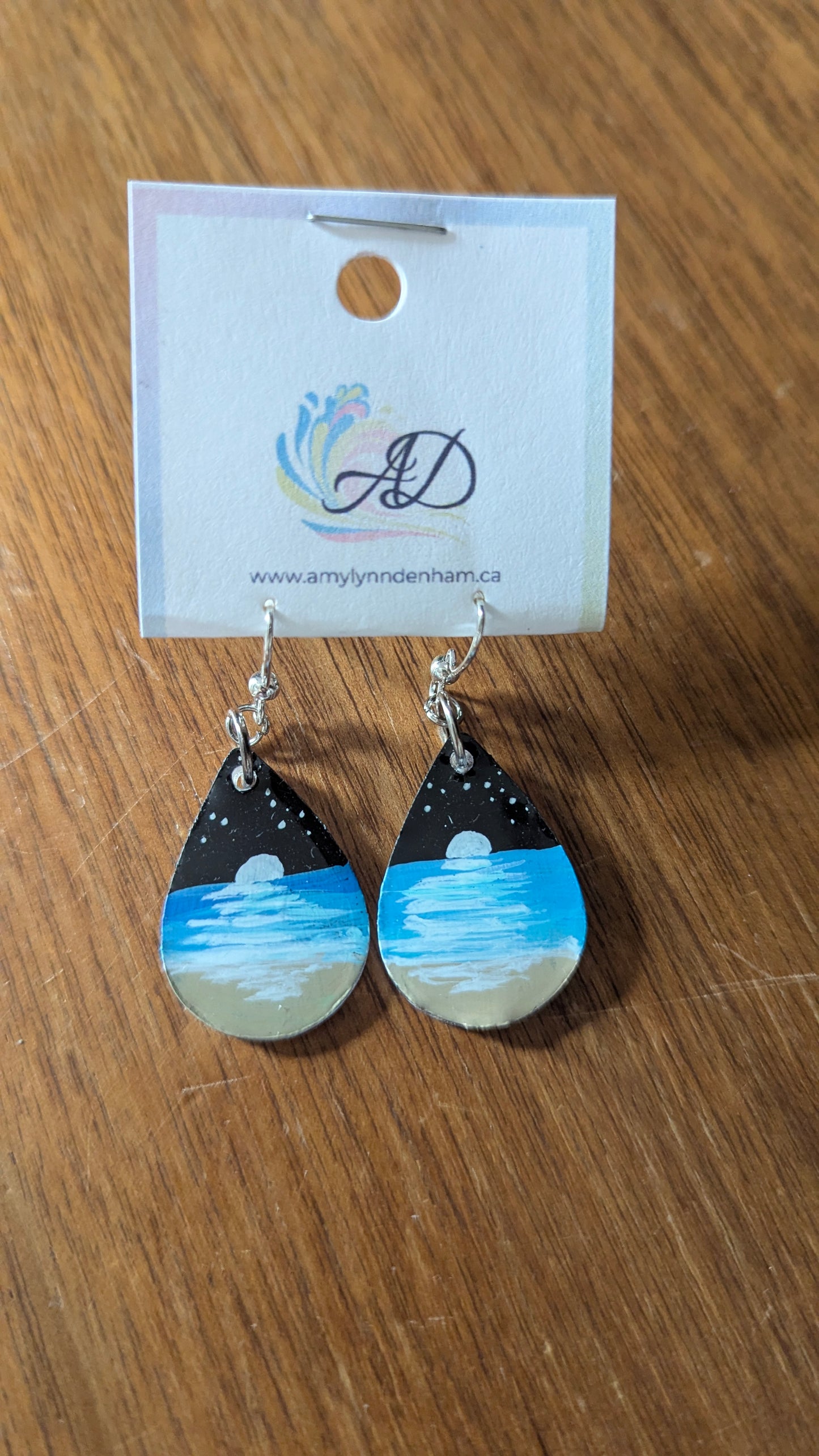 Moonset Drop Earrings