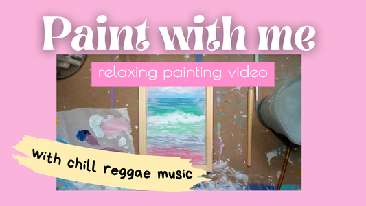 Dive Into Creativity: Watch Me Paint a Colorful Ocean Scene