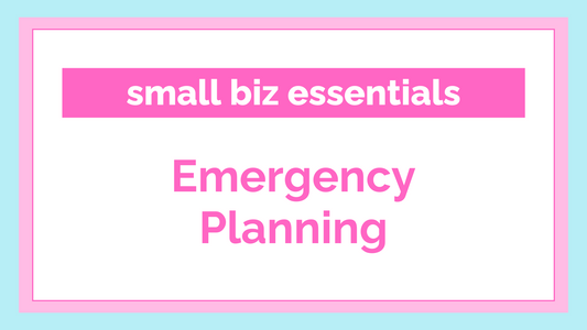 Why you need an emergency plan for your small business