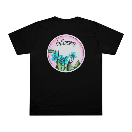 Blooming Vibes Unisex T-Shirt | Floral Graphic Tee for Nature Lovers, Casual Wear, Gift for Her, Gardening Enthusiasts, Spring Fashion