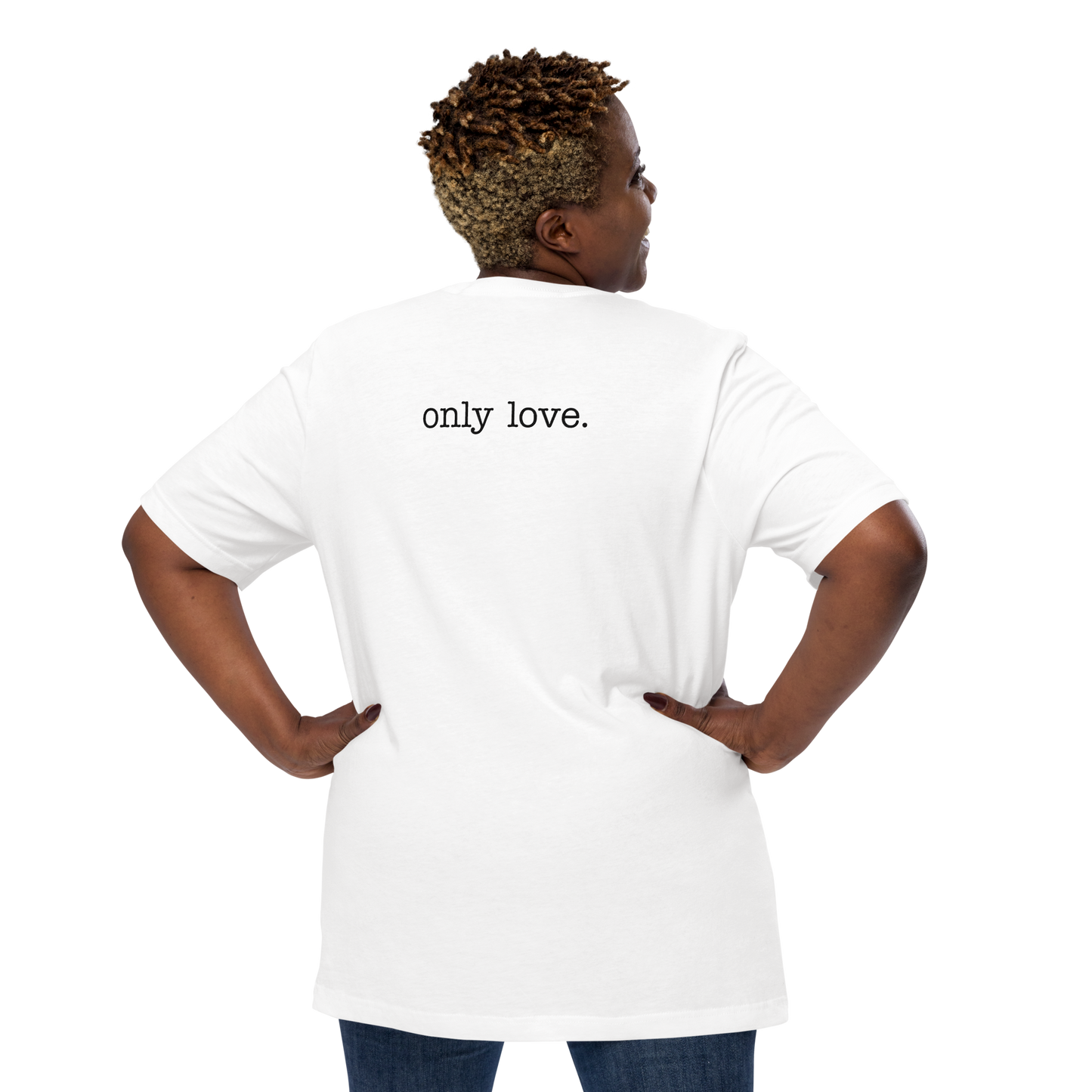 Only Love. Carnation - Unisex t-shirt